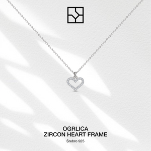 Zircon Heart Frame