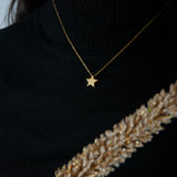 3D Star Necklace